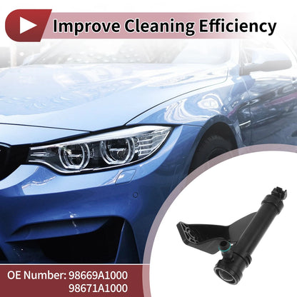 Front Driver Side Headlight Washer Nozzle for Hyundai Santa Fe (No. 98669A1000)