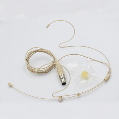 XLR 4Pin TA4F Headset Microphone for Shure Headband Mic Bodypack Transmitter