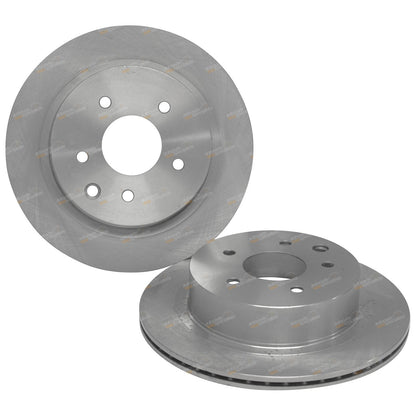 2 Rear Disc Brake Rotors for Nissan X-Trail T30 (2001–2007)