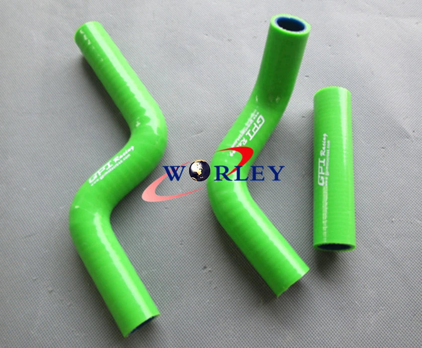 Silicone Radiator Hoses Kit for Kawasaki KX85 KX80 KX100 (1998–2013) Blue