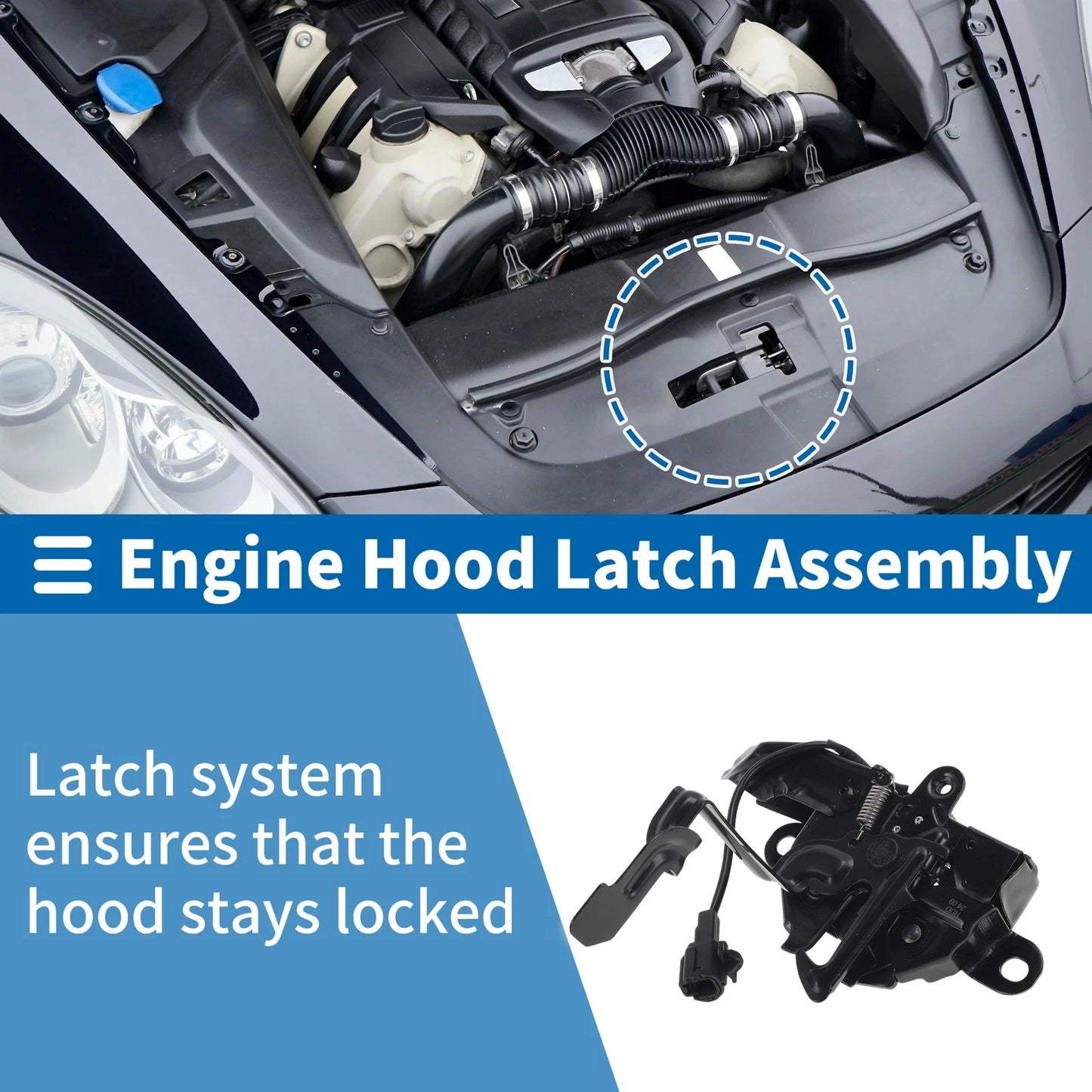 Hood Latch Assembly for Toyota Tacoma (2016–2023) No. 5351004070