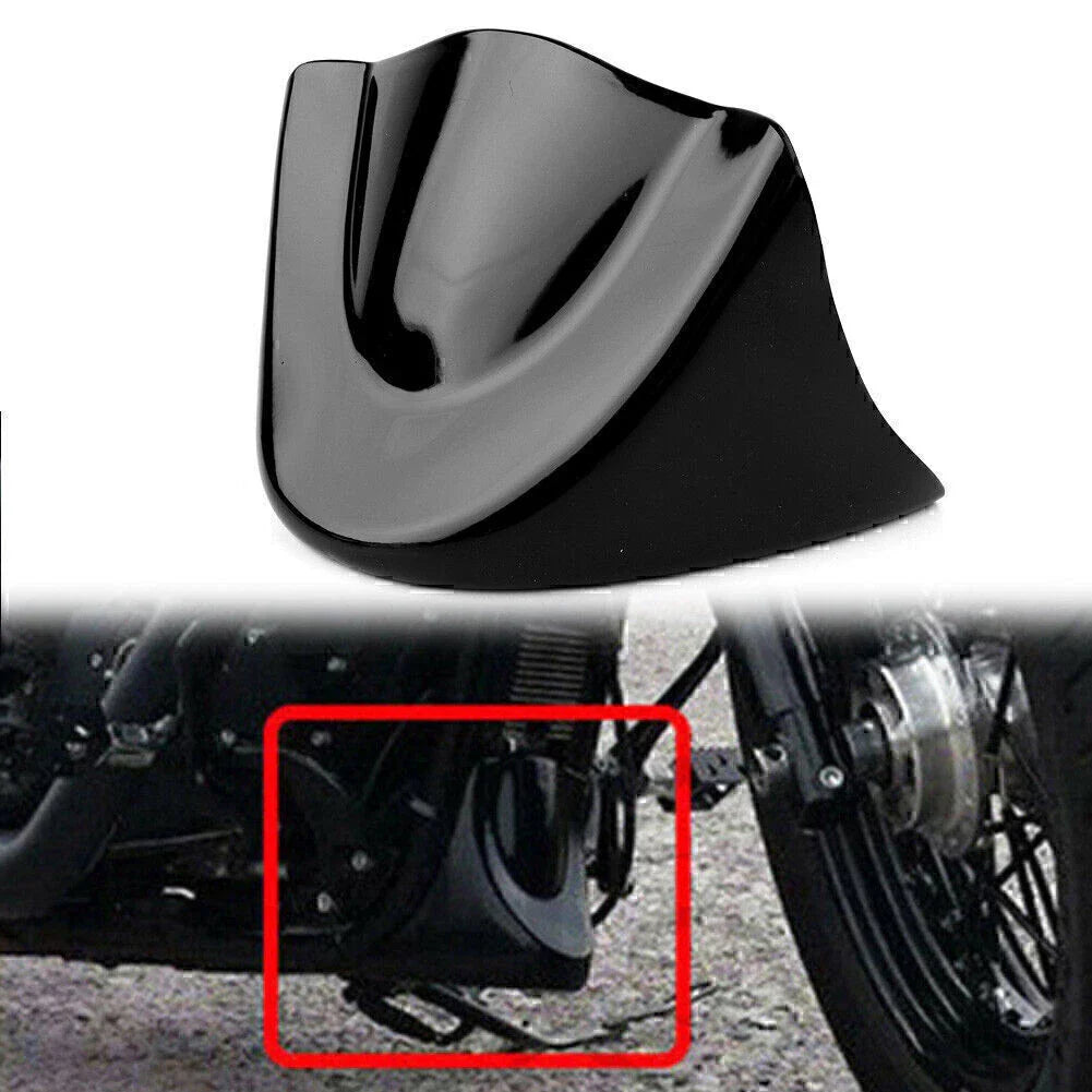 Gloss Black Front Chin Spoiler for Harley Dyna FXD FXDB (1999-2005)