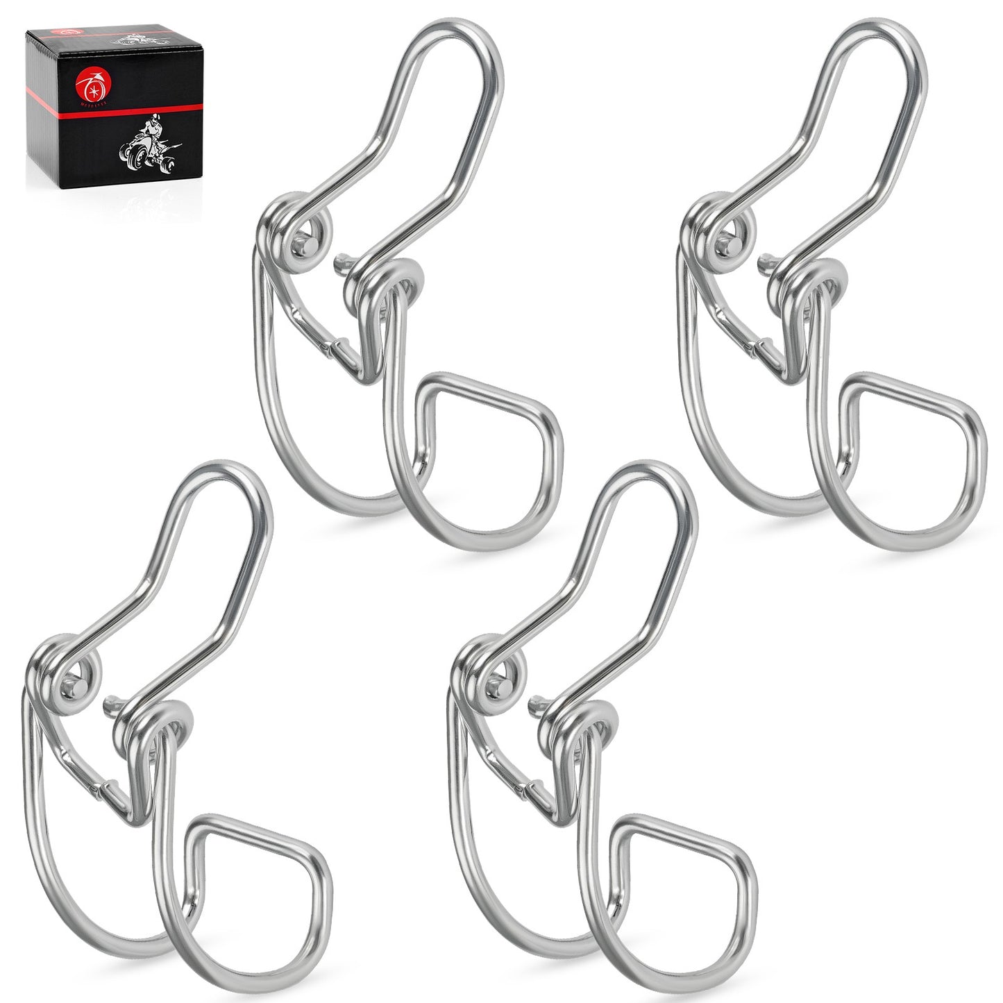Set of 4 Airbox Clips for Polaris RZR XP 1000 RZR XP 4 1000 (2014–2023)