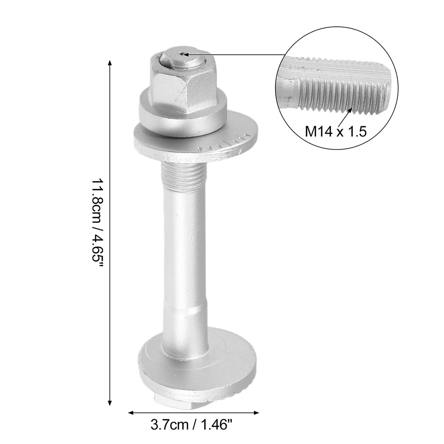 Set of 4 Camber Eccentric Bolts for Hyundai Tucson (2010–2023) No. 552602P000