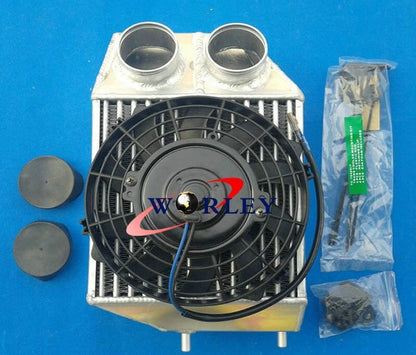 5" Side Mount Intercooler with Fan for Renault 5 R5 GT Turbo