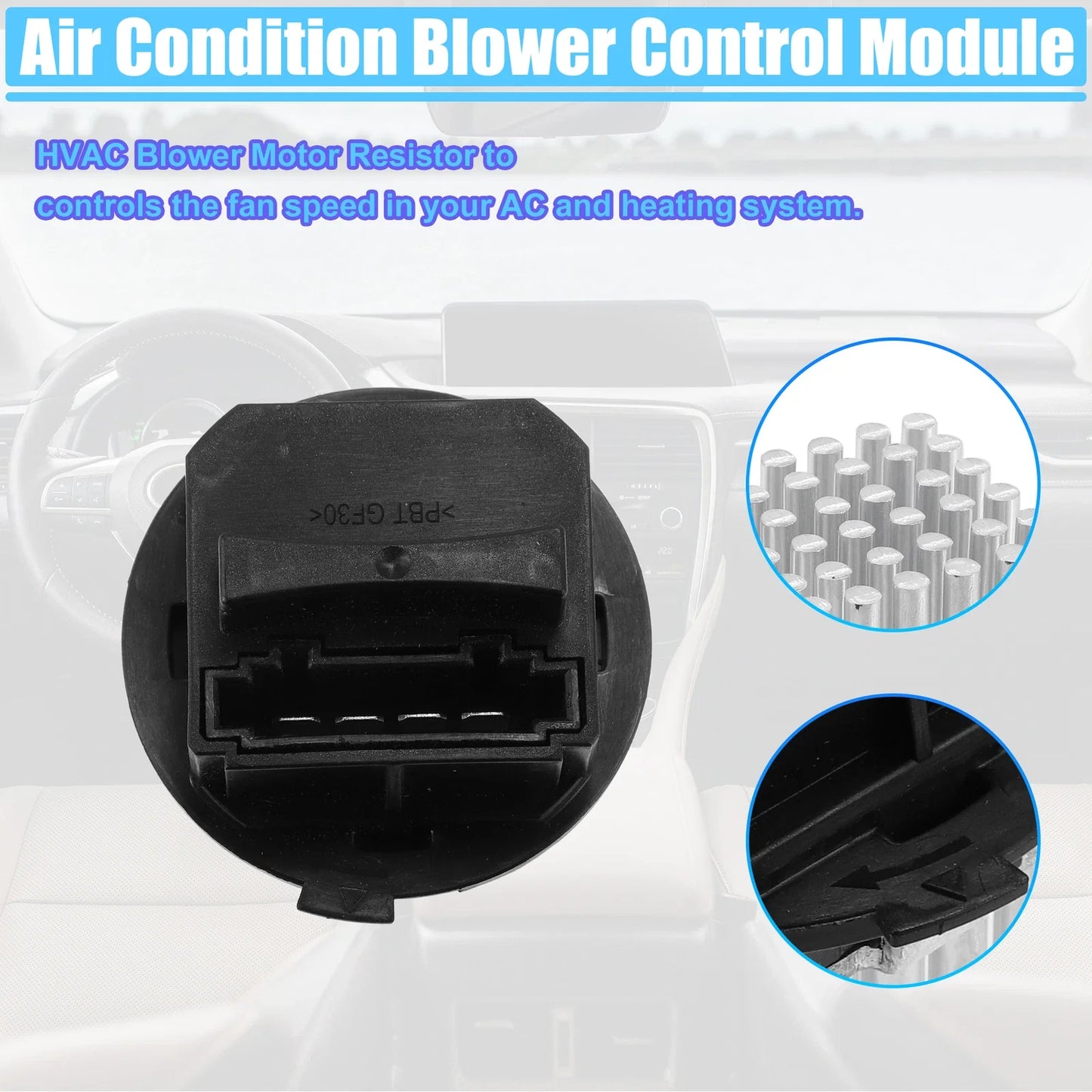HVAC Blower Motor Resistor for Mercedes-Benz Sprinter (2010-2018)