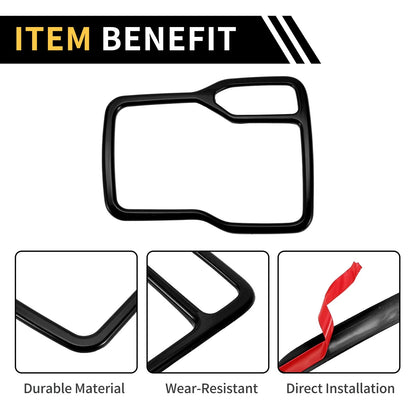 Center Console Gear Shift Frame Cover Trim for Jeep Wrangler JL JLU (2018–2023)