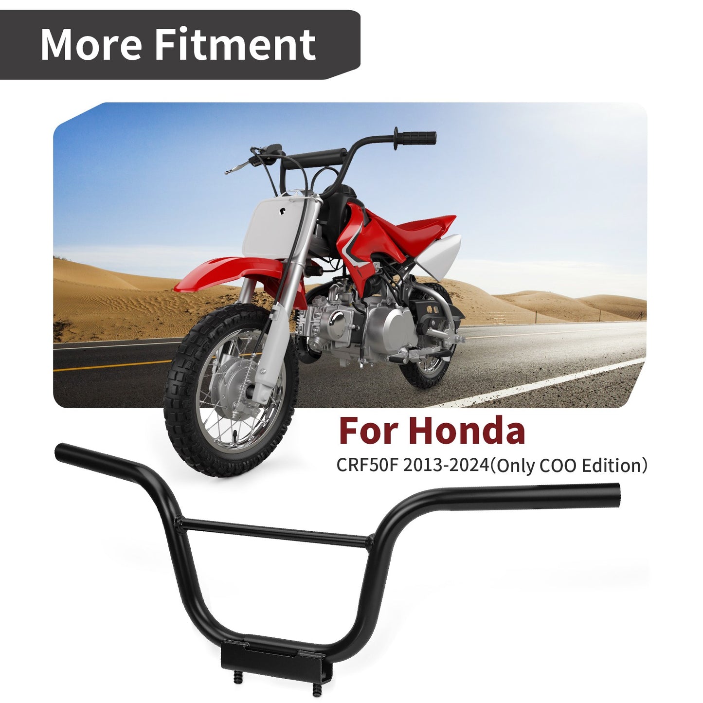 Handlebar Steering Bars for Honda CRF50F (2004–2023)