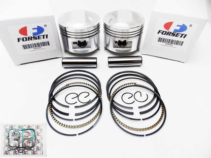 Top End Kit for Honda CB400T Twin Hawk (1978–1979) 70.5mm Piston Rings Gasket
