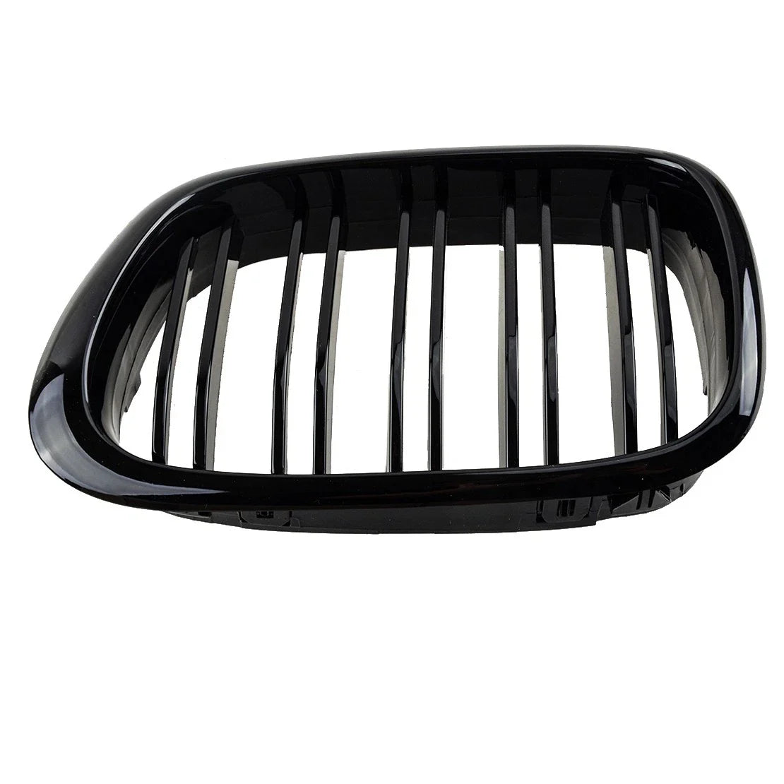 Gloss Black Front Bumper Kidney Grille for BMW 5 Series E39 (1996-2003)