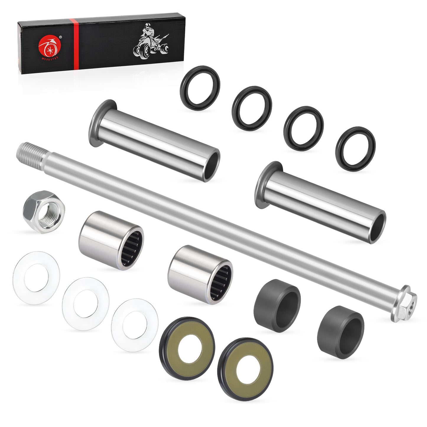 Swing Arm Pivot Bolt Bearing Seal Kit for Suzuki Quadsport Z400 (2003–2014)