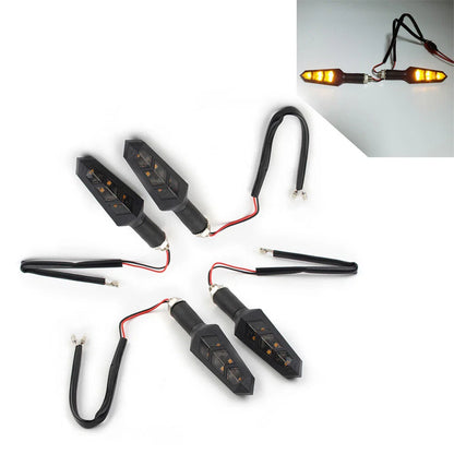 4 x Motorcycle LED Turn Signal Lights for Universal Scooter