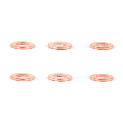 6Pcs Copper Shim Clip Washer Gasket for F00VC17503