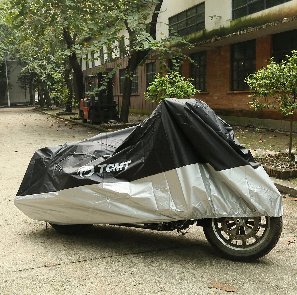 Motorcycle Cover 190T UV 295x110x140cm Waterproof Rain Dust Protector XXXXL