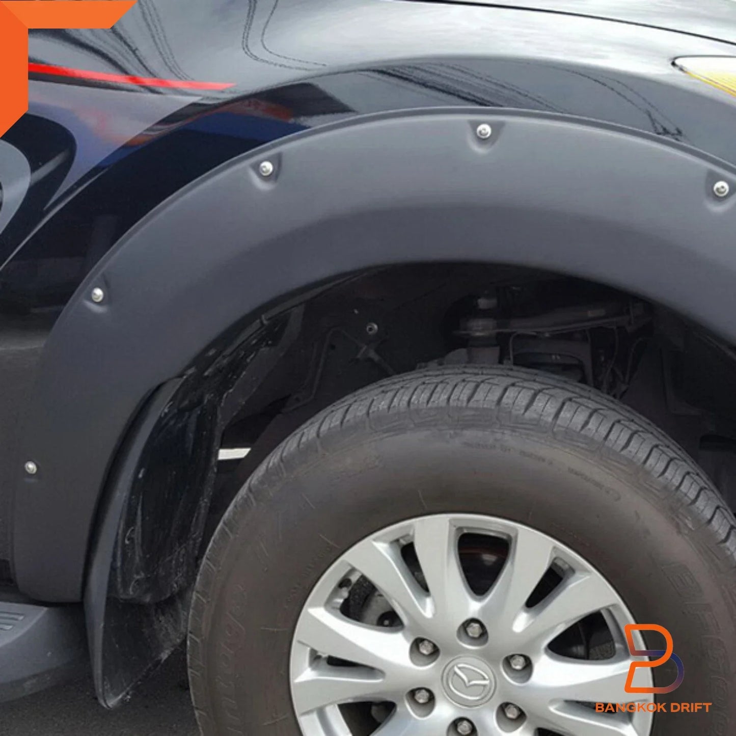 Genuine Front Mud Flaps Set for Mazda BT-50 (2012-2020)