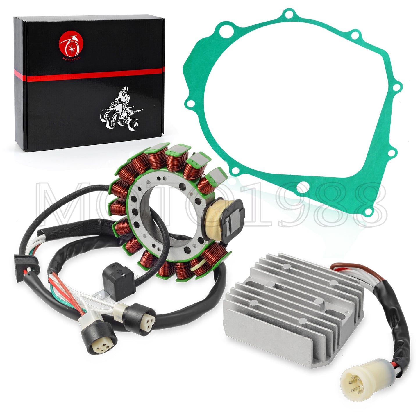Stator & Regulator Rectifier Kit for Yamaha Warrior 350 (1987–2004)