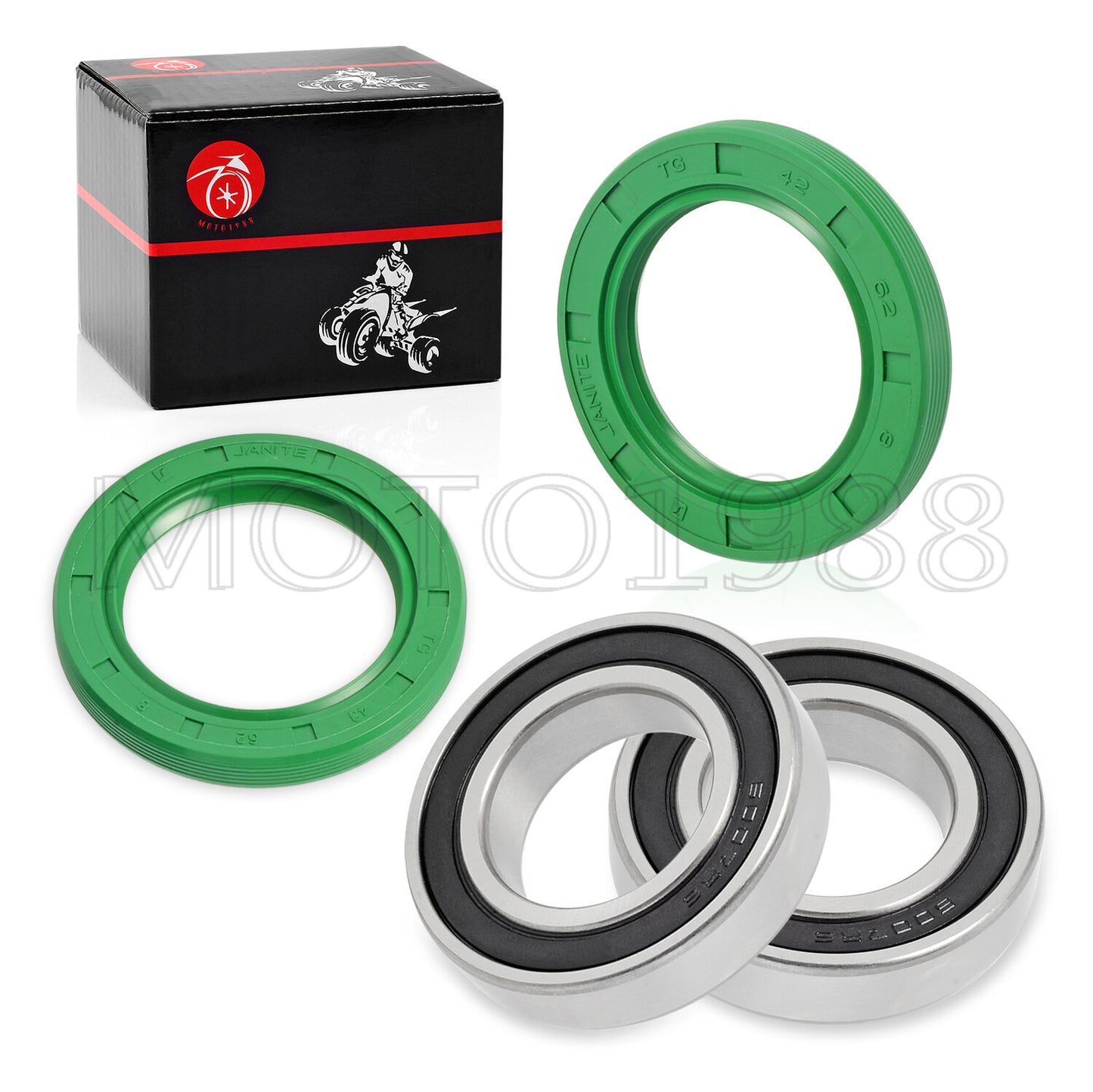 Rear Wheel Axle Carrier Bearings & Seal for Yamaha Raptor 660R (2001–2005)
