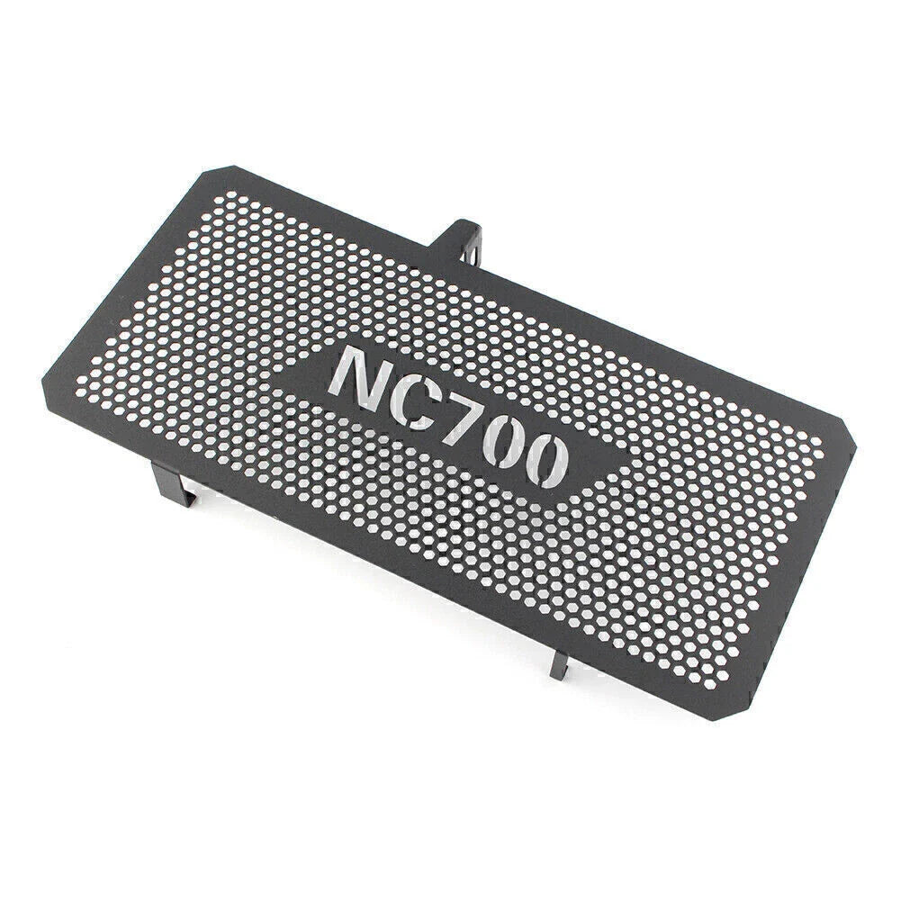 Black Front Radiator Engine Cooler Grill Cover for Honda NC700X NC700S (2012-2018)