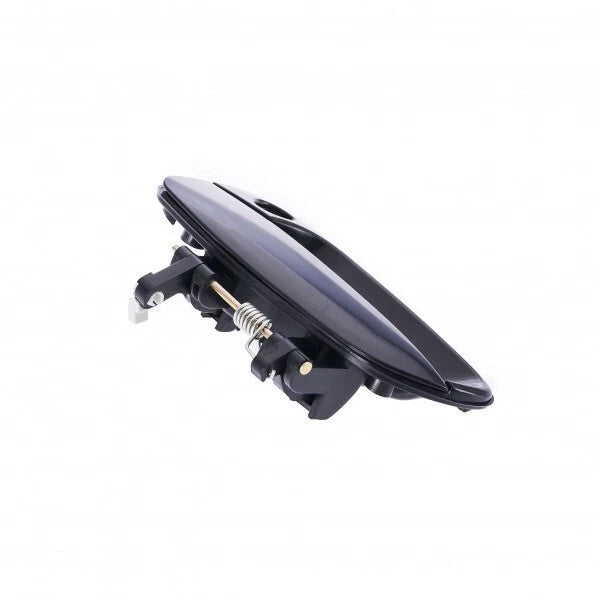 Front Left Smooth Black Outside Door Handle with Keyhole for Hyundai Elantra (2001–2006)