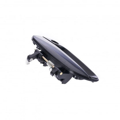 Front Left Smooth Black Outside Door Handle with Keyhole for Hyundai Elantra (2001–2006)