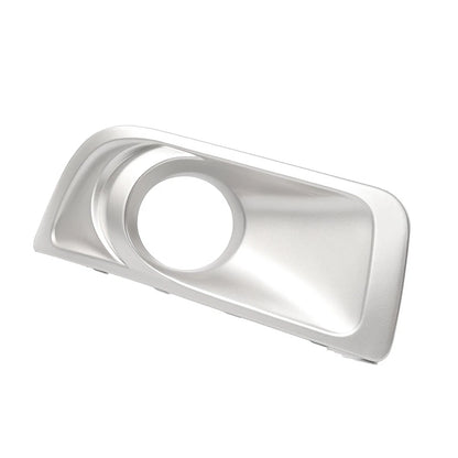 Front Bumper Fog Light Trim Bezel Cover Silver for Subaru Outback (2010–2012)
