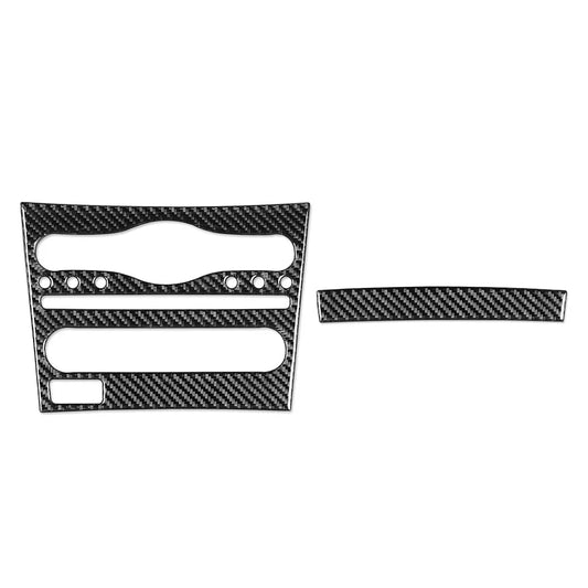 Carbon Fiber Interior Radio Console Covers for Infiniti G37 (2010-2013)