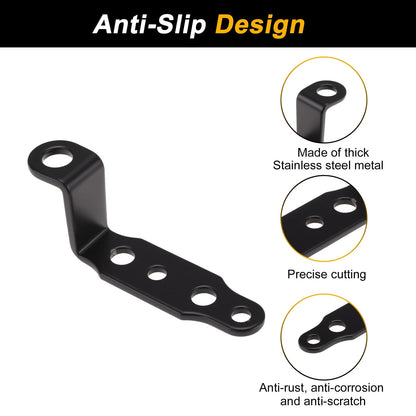 Light Bar Mounting Bracket for Motorcycle Rearview Mirror