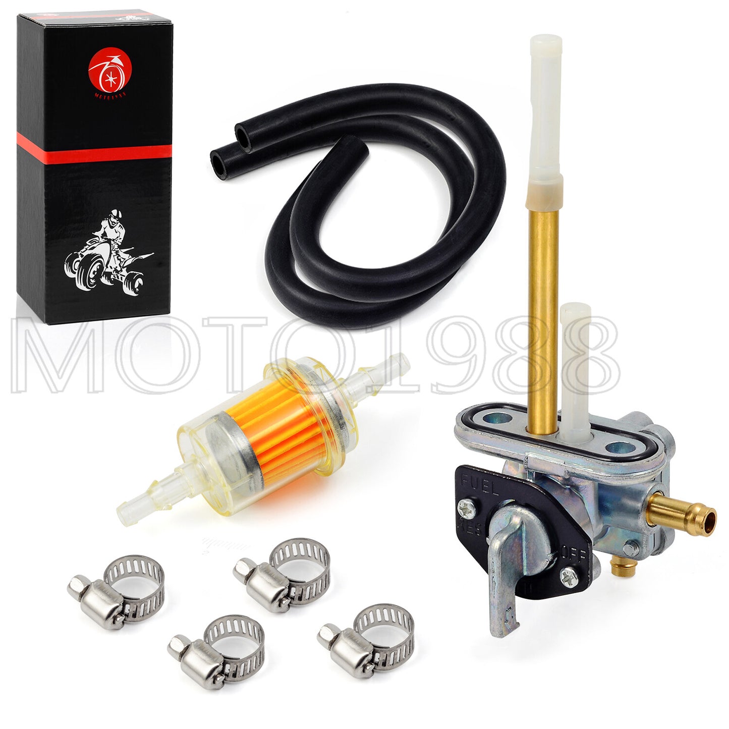 Fuel Pump Valve Petcock for Kawasaki Ninja 500/Vulcan 500 (1985–2004)