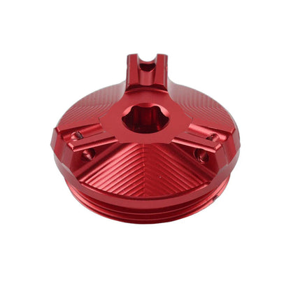 Red Engine Oil Filler Plug Cap Cover for BMW R nineT Pure R1200 GS/RT (2014-2023)