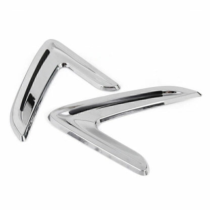 Chrome Side Body Marker Fender Air Wing Vent Trim for BMW 3 Series F30 (2013–2018)