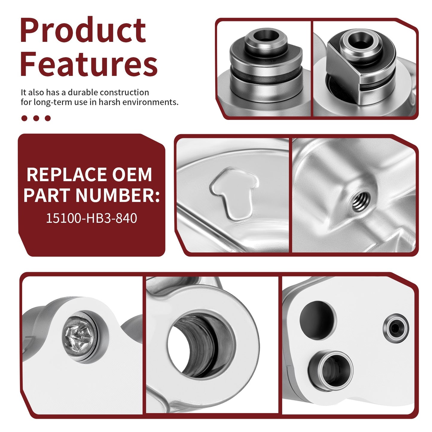 Oil Pump for Honda FourTrax TRX200D (1991–1997) TRX200SX (1986–1988)