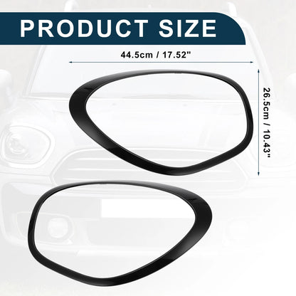 1 Pair Headlight Trim Bezel for Mini Cooper Countryman (2011–2016)
