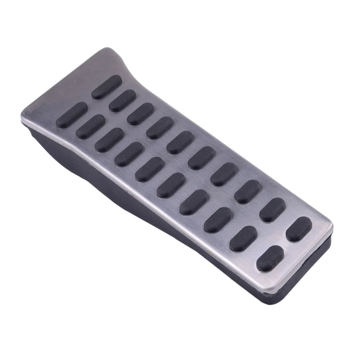 Black & Silver MT Throttle Brake Pedal Plate for Hyundai Sonata, Kia Sportage