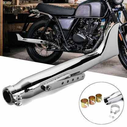 Universal Motorcycle Exhaust Muffler Fishtail Pipe for Harley