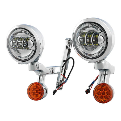 LED Fog Light Bracket for Harley Electra Glide (1994-2023)