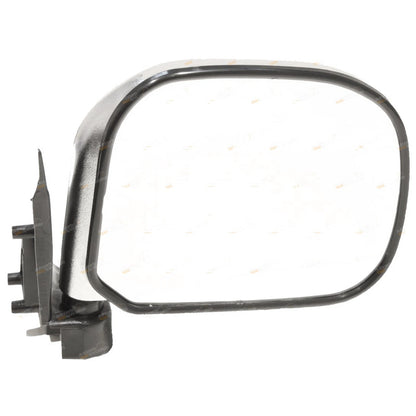RH Chrome Manual Door Mirror for Toyota Hiace (1989–2005)