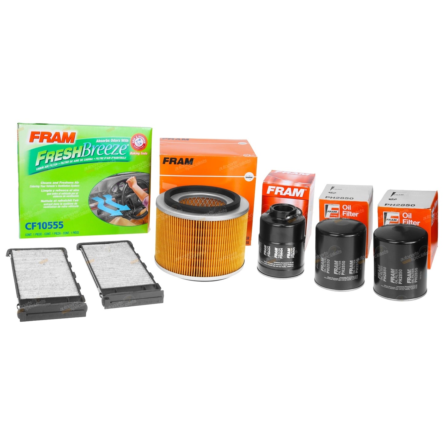 Oil Air Fuel Filter Service Kit for Nissan Patrol GU IV (2004–2006)