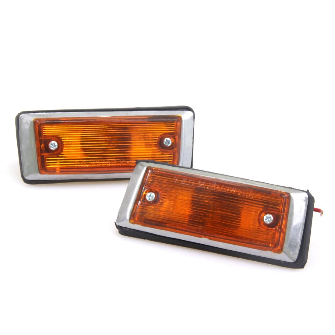 Set of 2 Amber Side Marker Lamps for Toyota Celica (1972–1978)