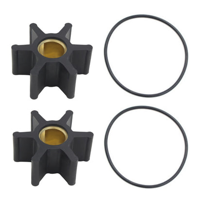 Set of 2 Water Pump Flexible Rubber Impellers for Sherwood 8000K (2000–2023)