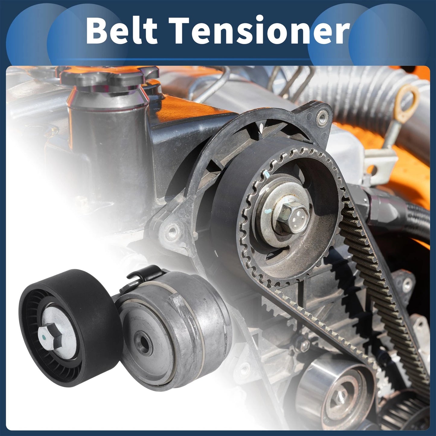 Belt Tensioner for Fiat Brava (1996–2001) No. 60815188, 46546374 Metal