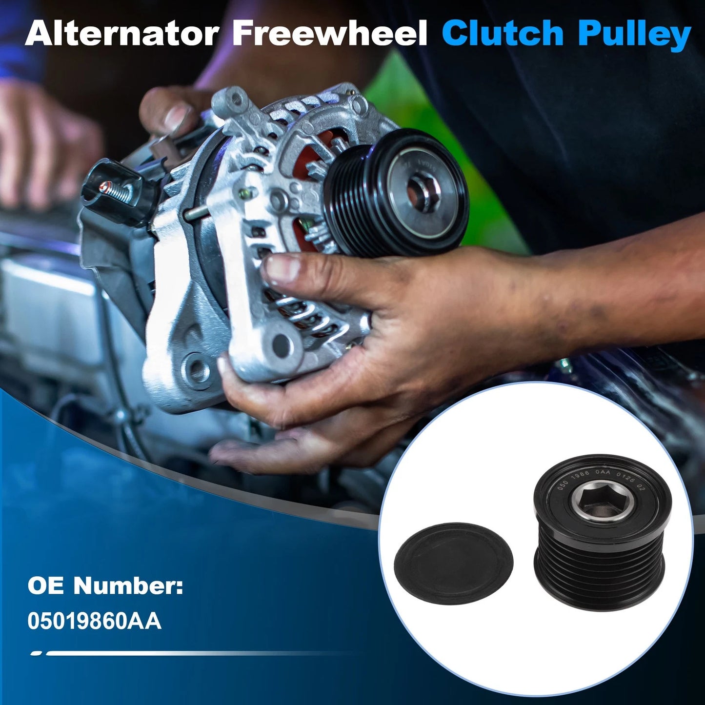 Alternator Freewheel Clutch Pulley for BMW F10 Series 528i (2011) 05019860AA