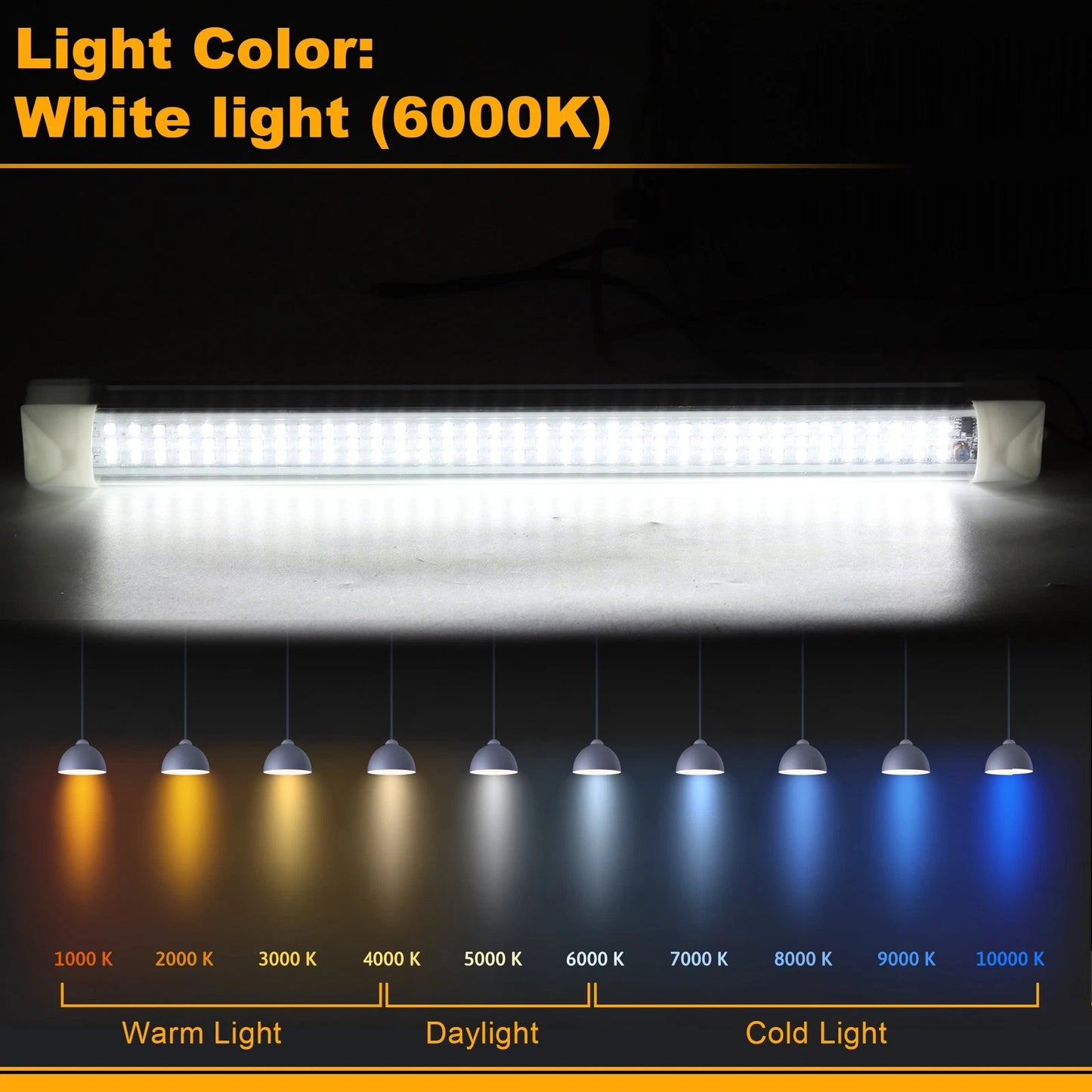 2X Lamp Beads Car Interior Lighting for Universal Vehicles