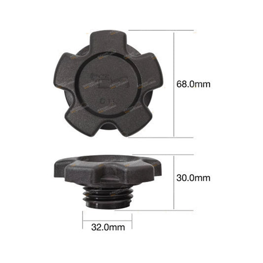 Engine Oil Filler Cap for Nissan Skyline C210 R30 (1978–1986)