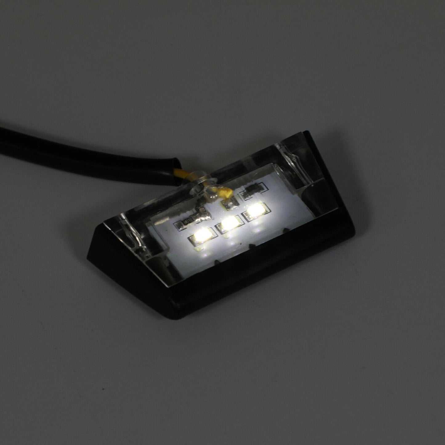 3X LED License Plate Holder for Universal Motorcycle