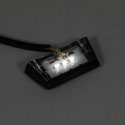 3X LED License Plate Holder for Universal Motorcycle
