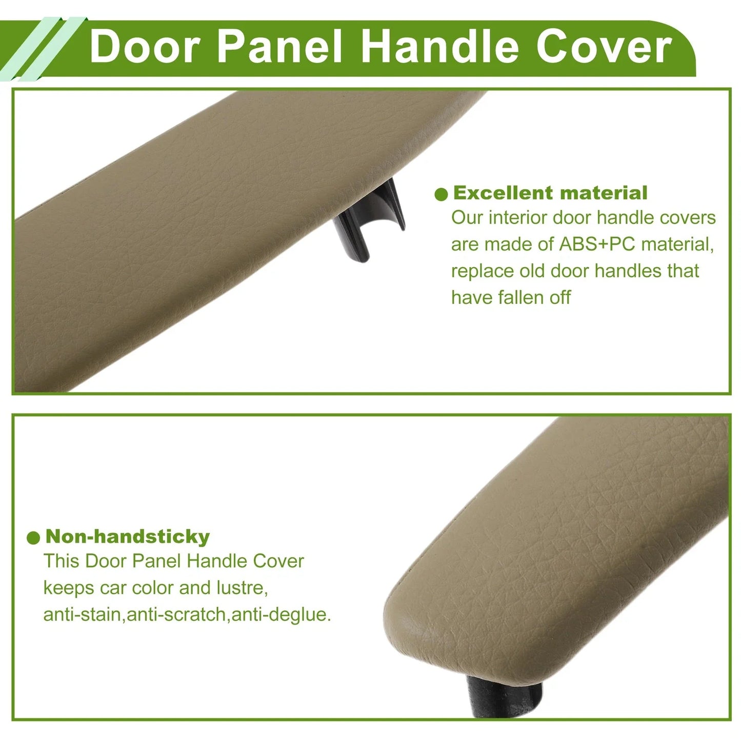 Door Panel Handle Pull Trim Cover for BMW X5 (2008-2013) Beige