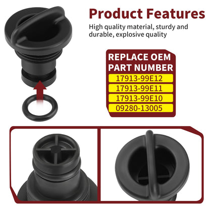 2Pcs Water Flush Plug for Suzuki Outboard DF 25-140 (4-Stroke)