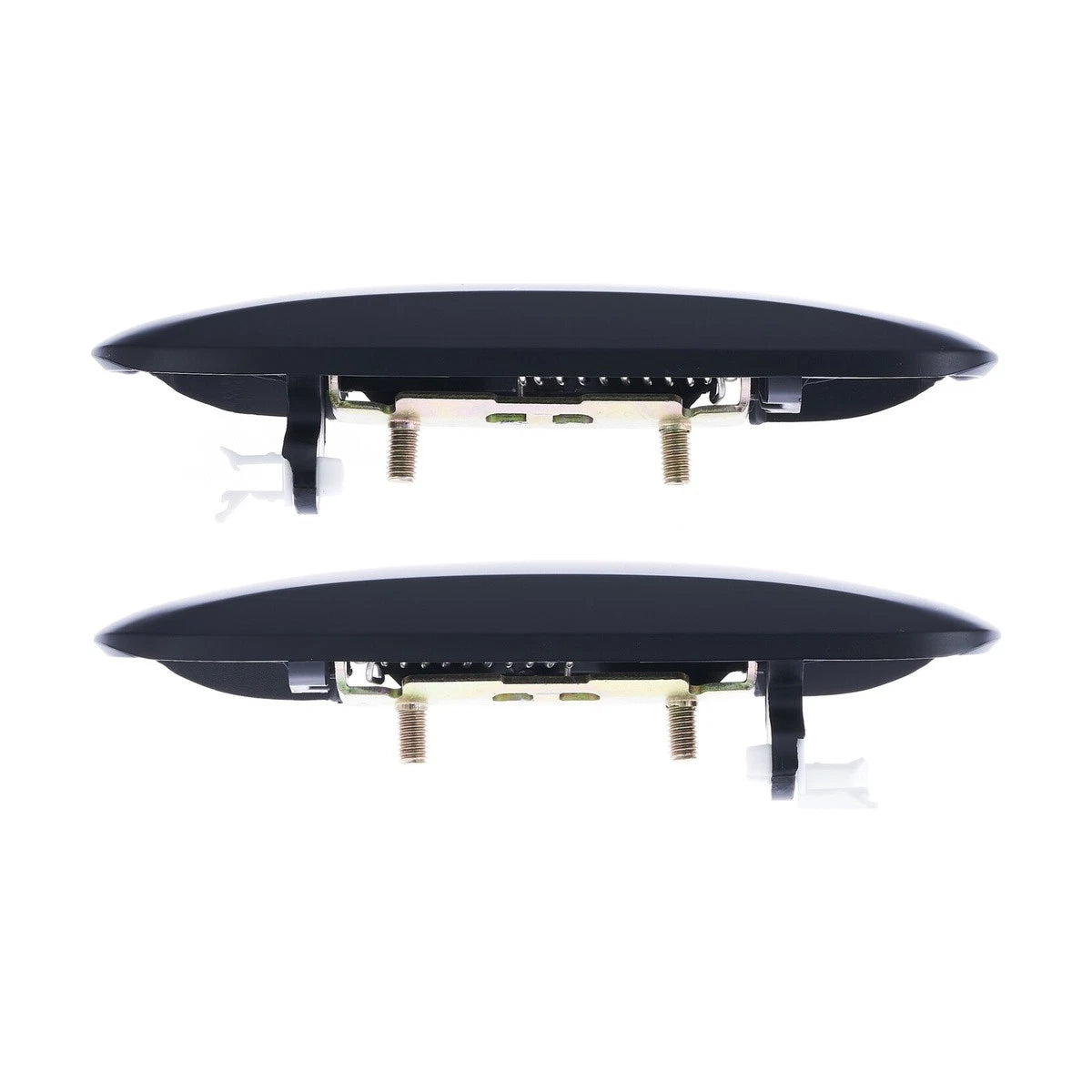 Set of 2 Outer Door Handles for Mitsubishi Mirage (2012–2020) Black