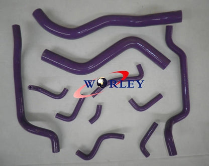 Silicone Radiator Hose for Mitsubishi Eclipse 2G GST 4G63 Turbo (1995–1999)