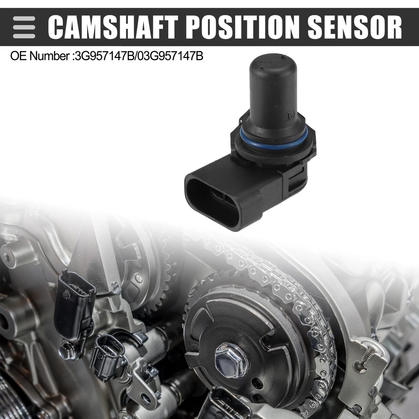 Camshaft Position Sensor for Kia Rondo (2007–2010) No. 39350-3E110